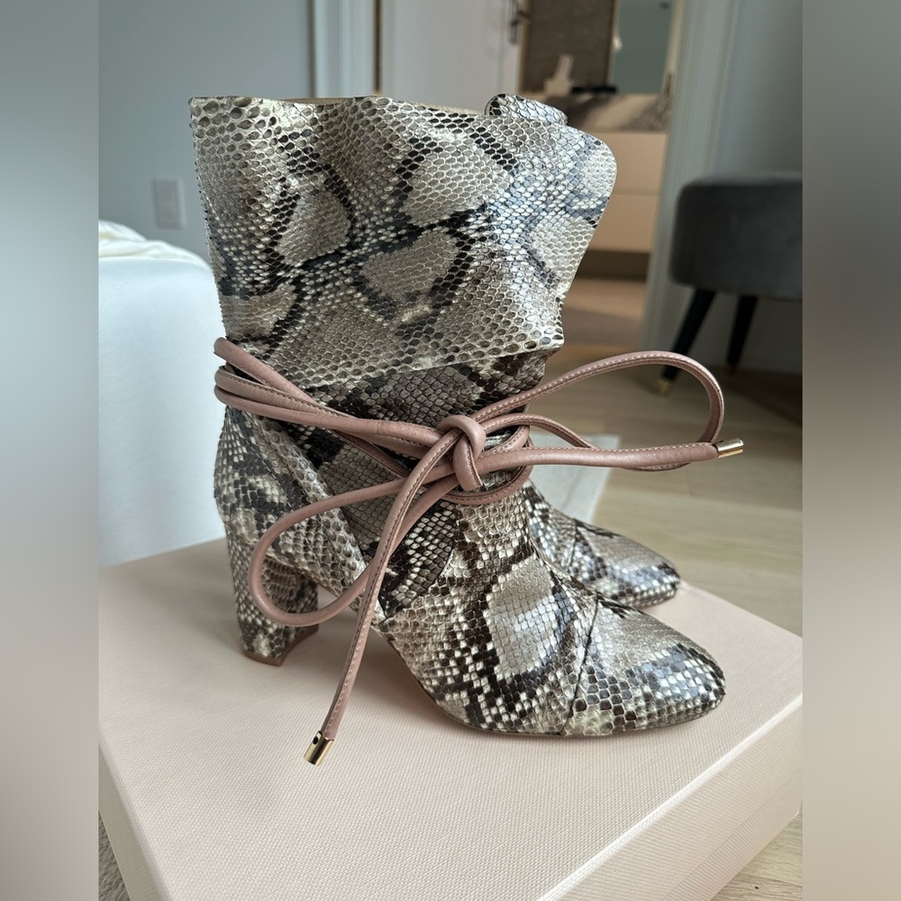 Alexandre Birman Python Boot